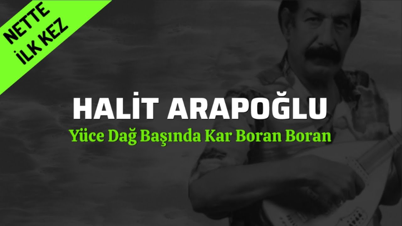 Halit Arapoğlu - Yüce Dağ Başında Kar Boran Boran