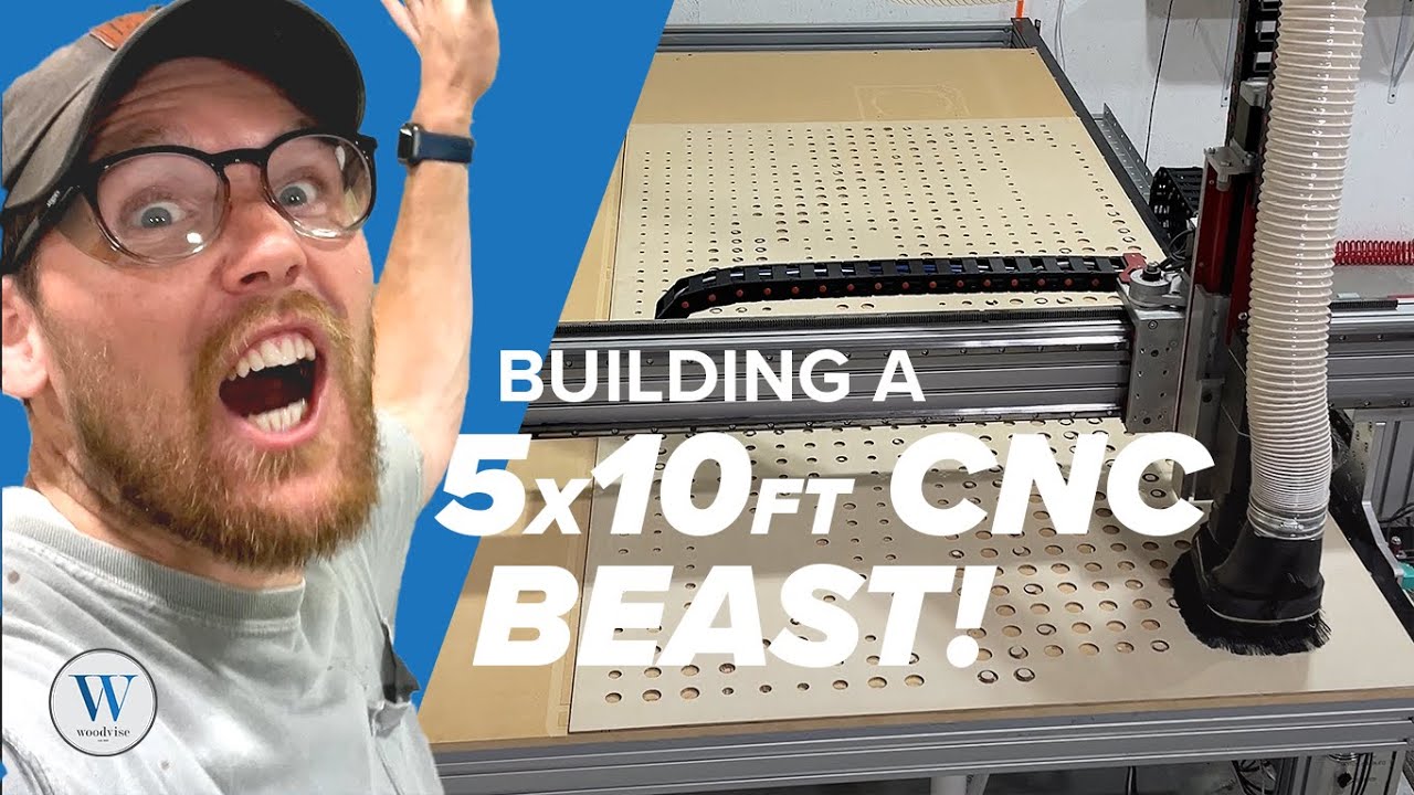 Building a 5x10 Avid CNC with Black Box Hurricane Vacuum System – Full Setup & Walkthrough