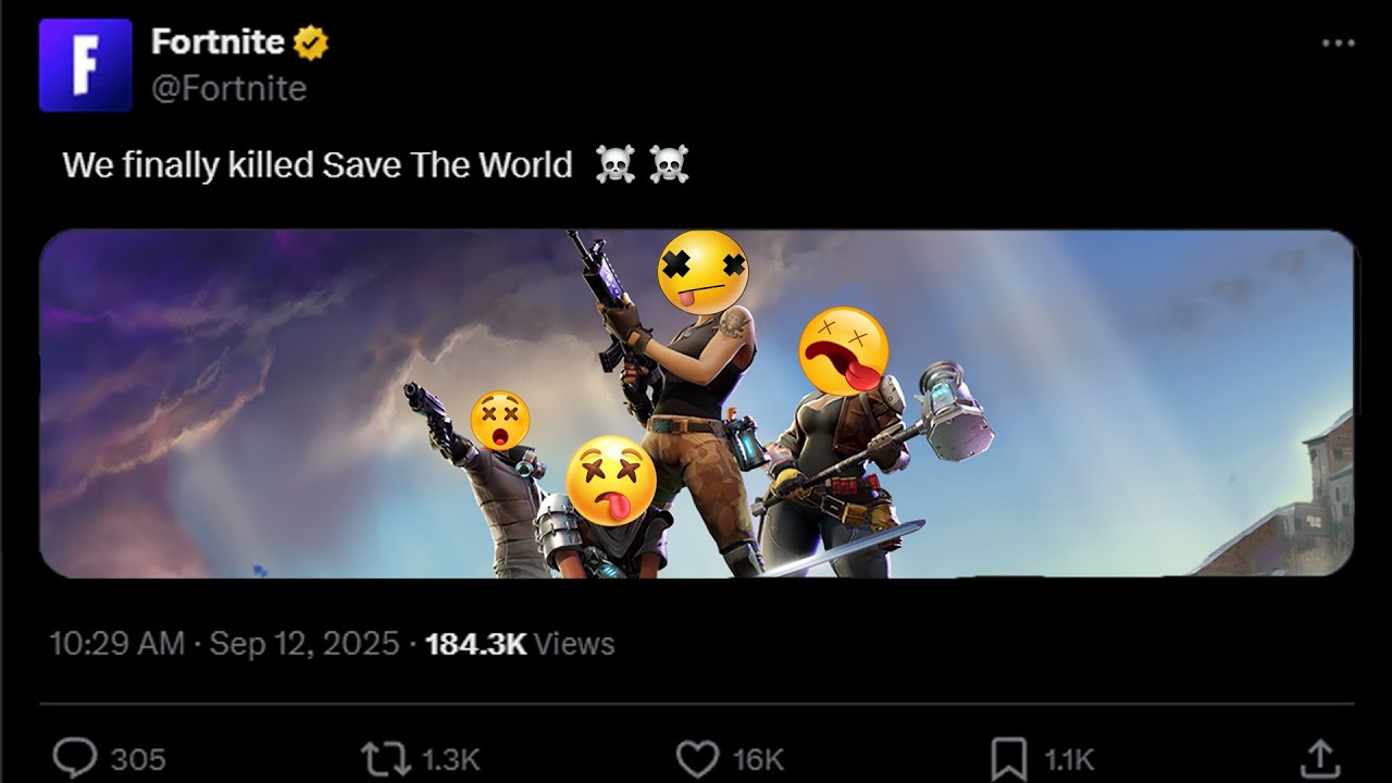 UNDENIABLE PROOF Epic Games Is Killing Save The World