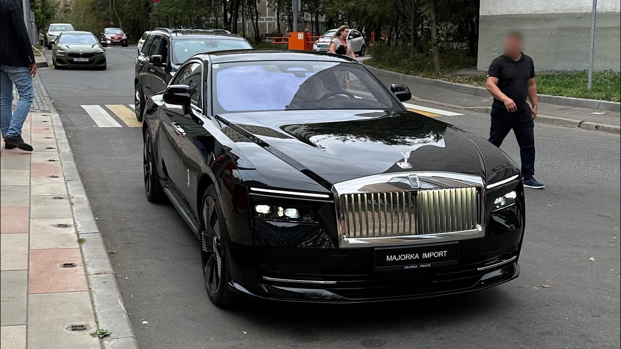 ПРИВЕЗЛИ ROLLS-ROYCE SPECTRE в РОССИЮ!  ЛУЧШИЙ ЭЛЕКТРОМОБИЛЬ…