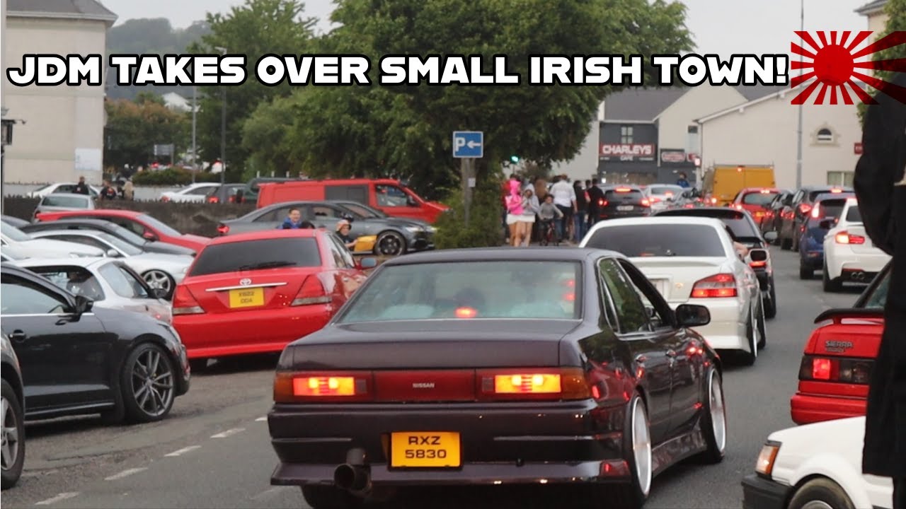 DONEGAL RALLY 2024 CHAOS! *DRAG RACING AT 3AM*