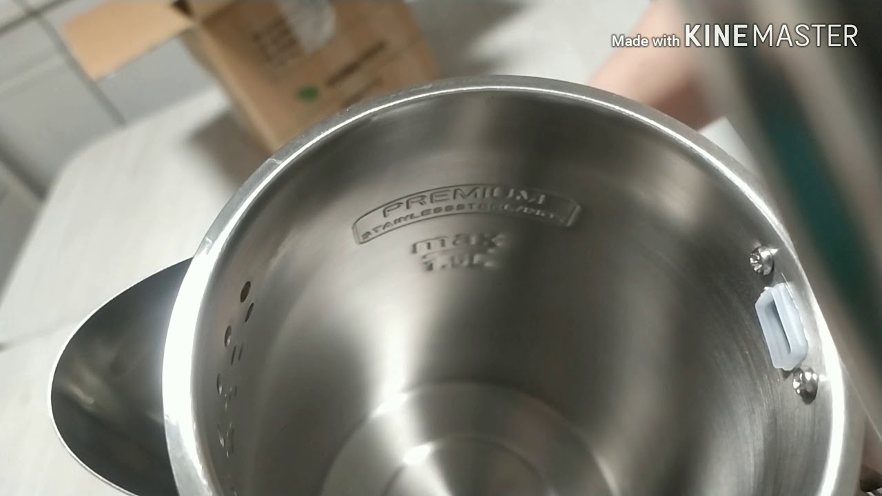 Распаковка Электрочайник TEFAL KI810D30.  