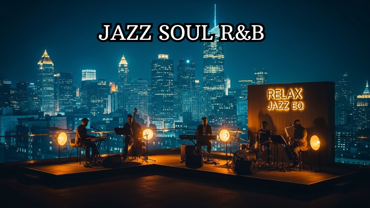 Smooth Jazz Nights – Warm Cafe Ambience with Soulful R&B Grooves