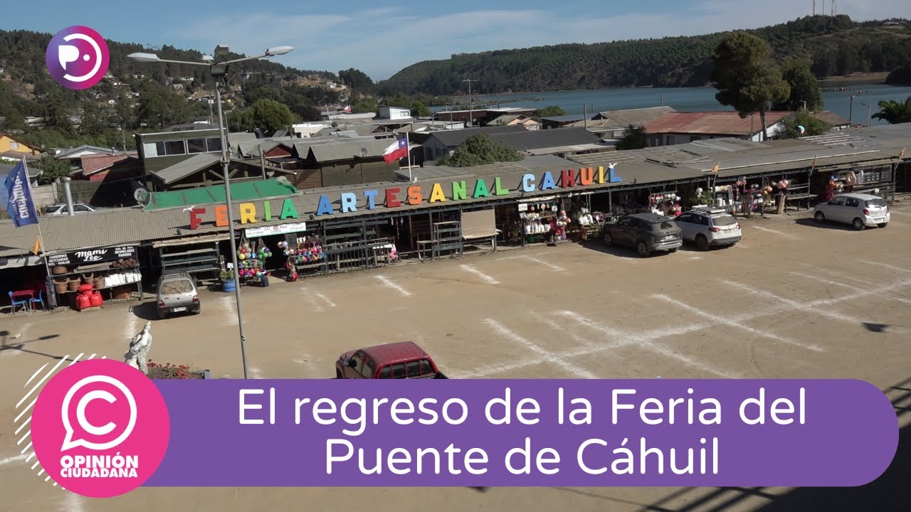 El regreso de la Feria Artesanal del puente de Cáhuil