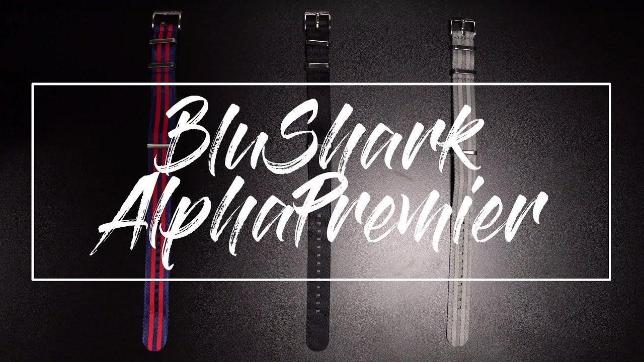 BluShark AlphaPremier NATO Straps