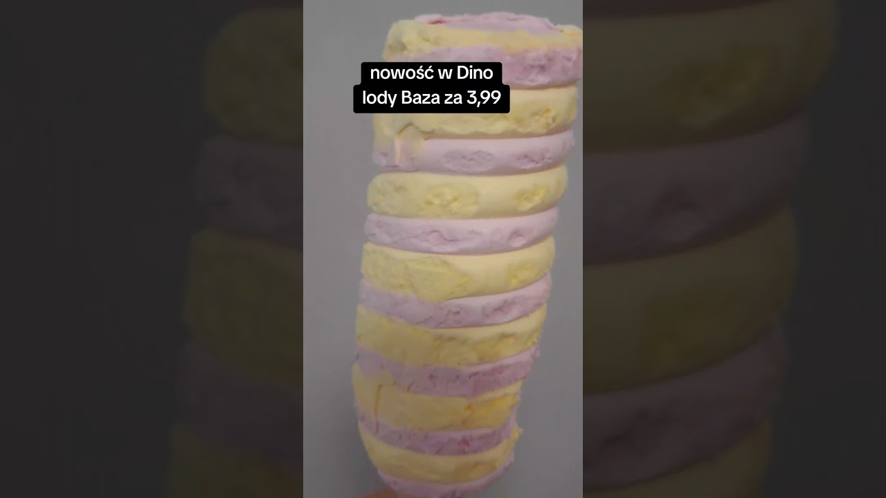 Już są! Lody od @DomBazy w Dino za 3,99 o smaku marshallow. #nowość #lody #influ #new #icecream