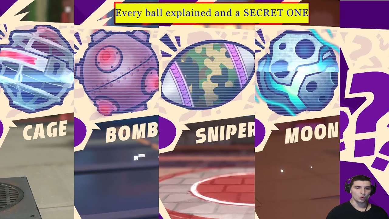 Knockout City Tutorial For Every ball And a Special one