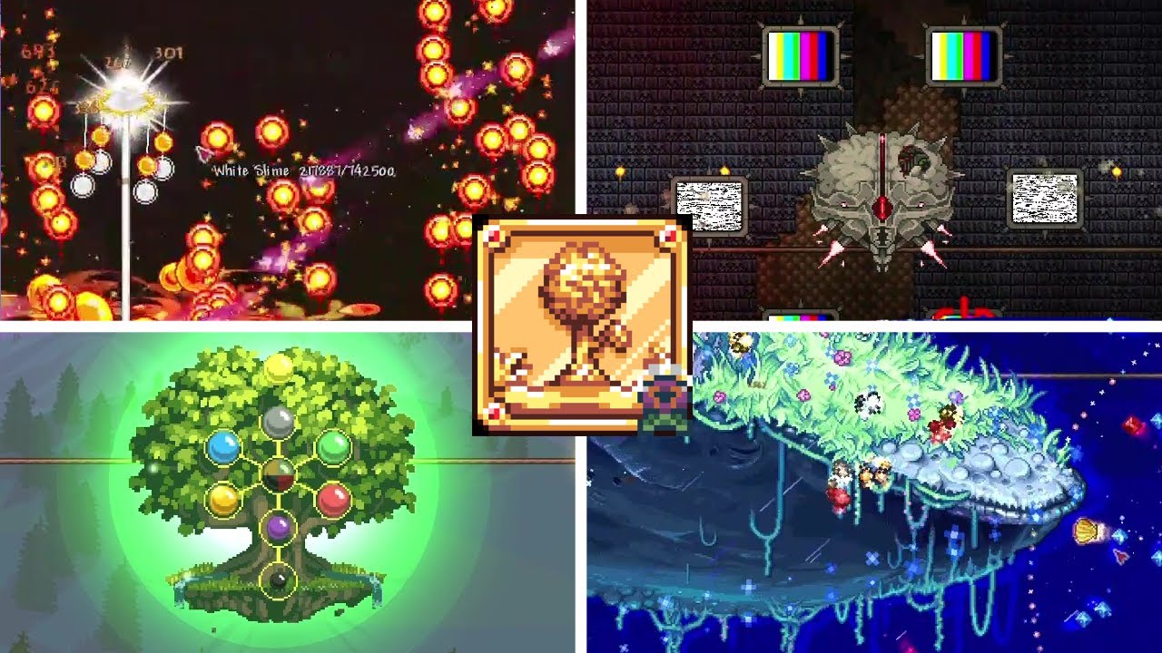 Terraria: Homeward Journey (All Master Mode Boss Changes)