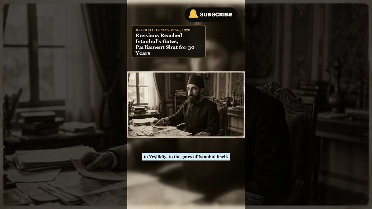 Russians Reached Istanbul's Gates &mdash; Parliament Shut for 30 Years #Shorts