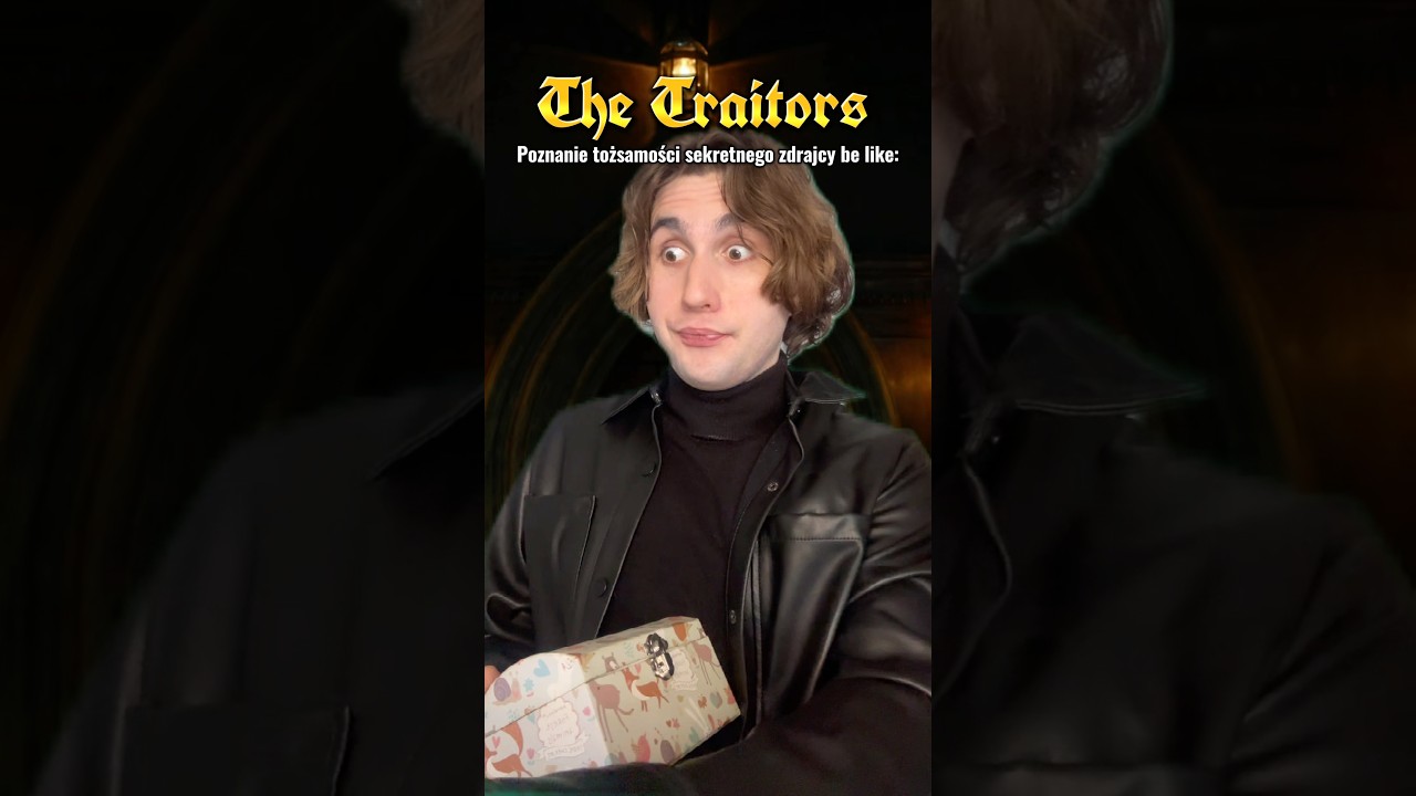 Poznanie tożsamości sekretnego zdrajcy be like #thetraitors #zdrajcy #parodia #humour #śmieszne