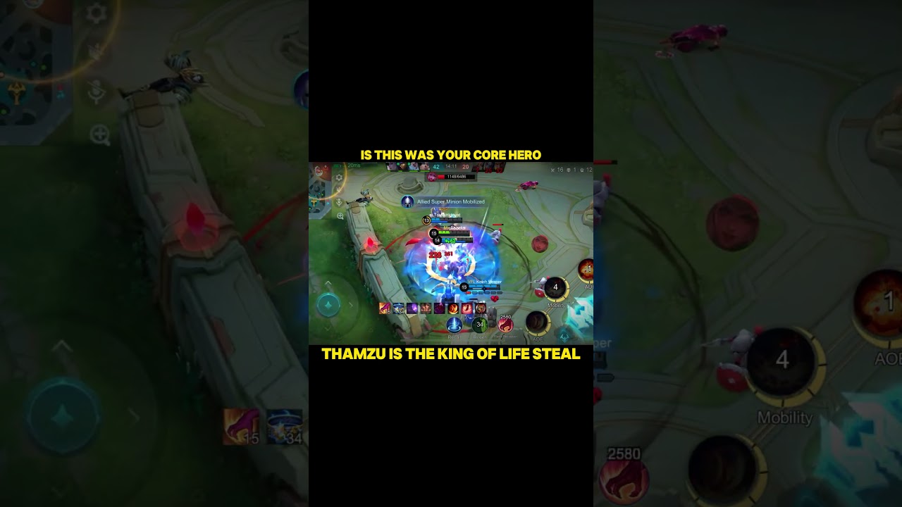 Lord Thamuz is the King of Life Steal - Build Top 1 Global Thamuz, ~ MLBB