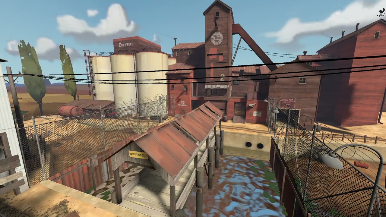 Calm fortress: 2fort (TF2) 