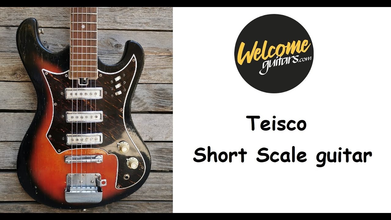 Teisco Kawai Made in Japan Short Scale Rare 3 pickups with tremolo bridge