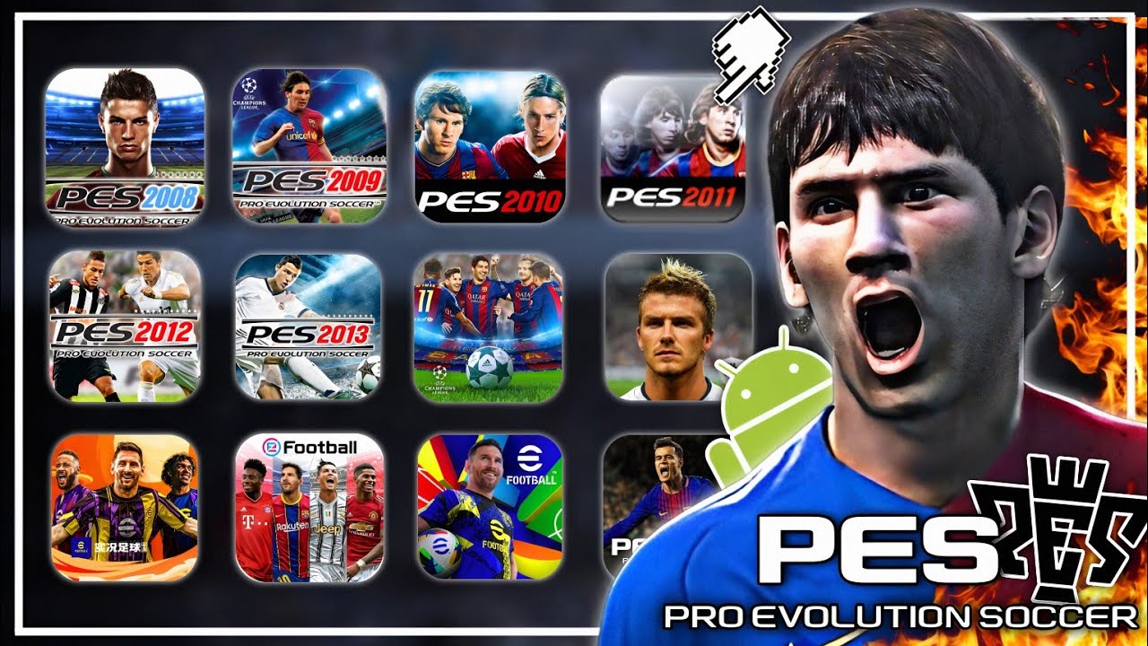 Jugué TODOS los PES para CELULAR y esto pasó...