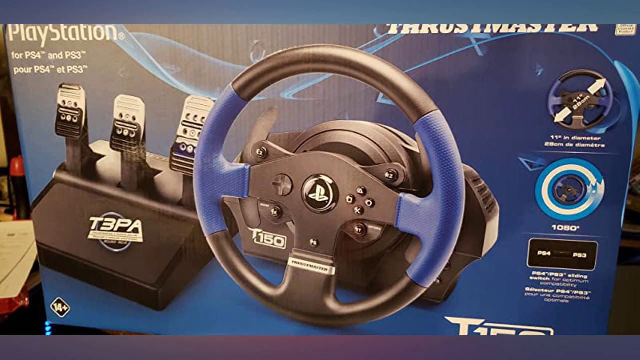 Thrustmaster T150 RS Racing Wheel (PS5,PS4,PS3 & Windows) review
