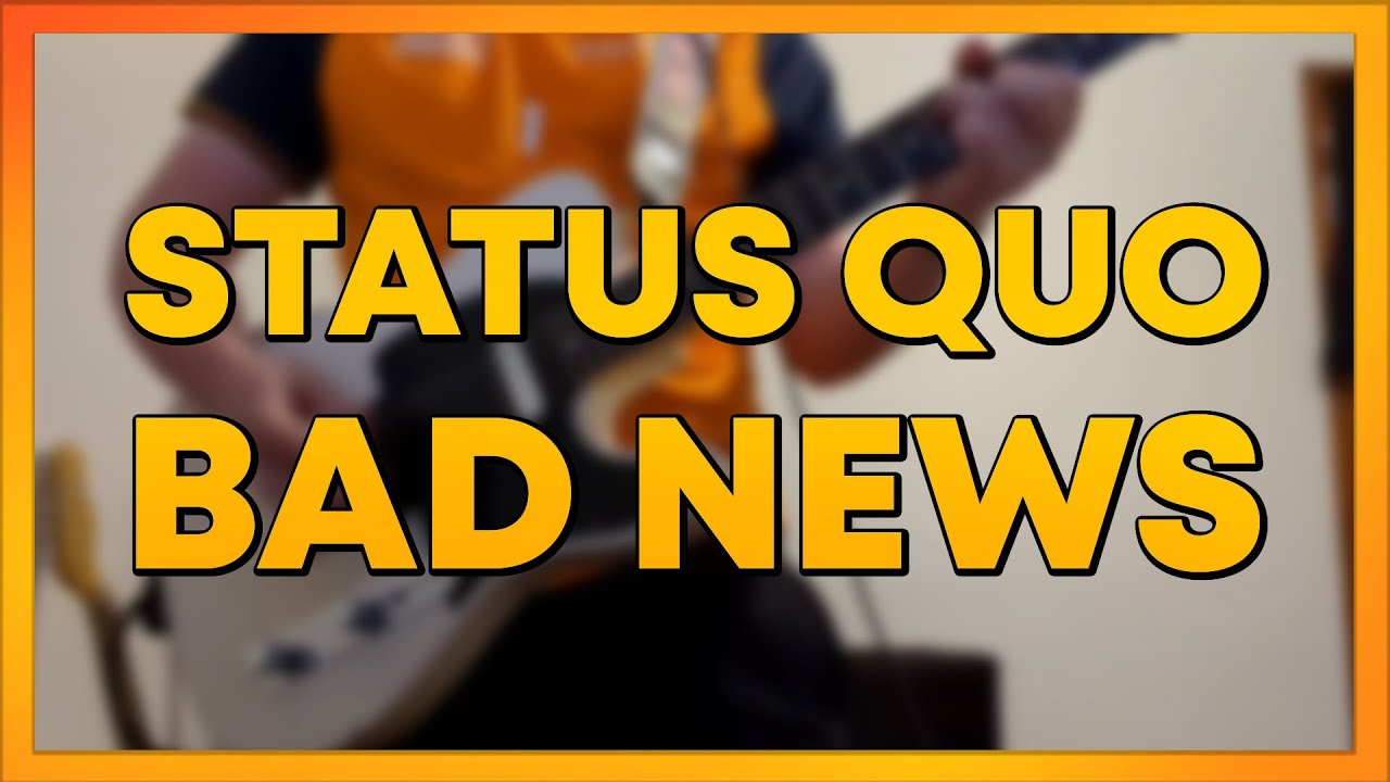 Status Quo - Bad News (Guitar Cover)