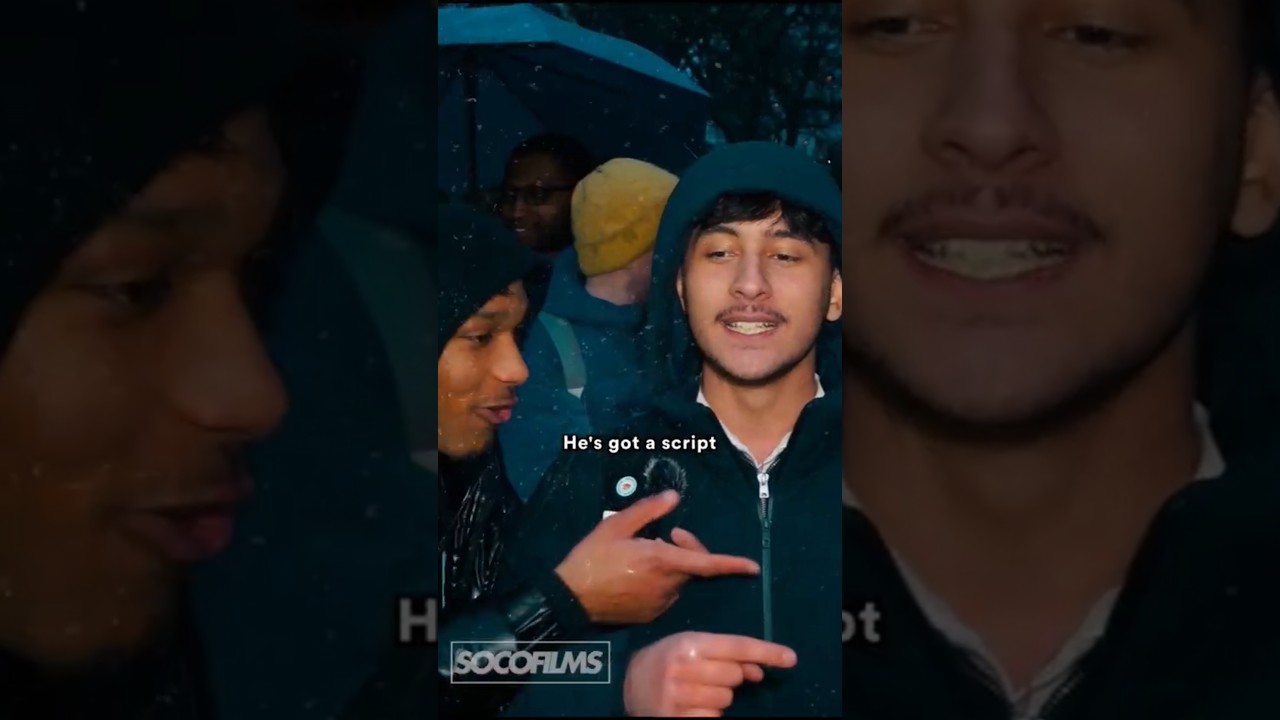 🔥 a 17 year old Armenian Christian vs. Jokeman Dawahgandist | (Manny) | Speakers Corner