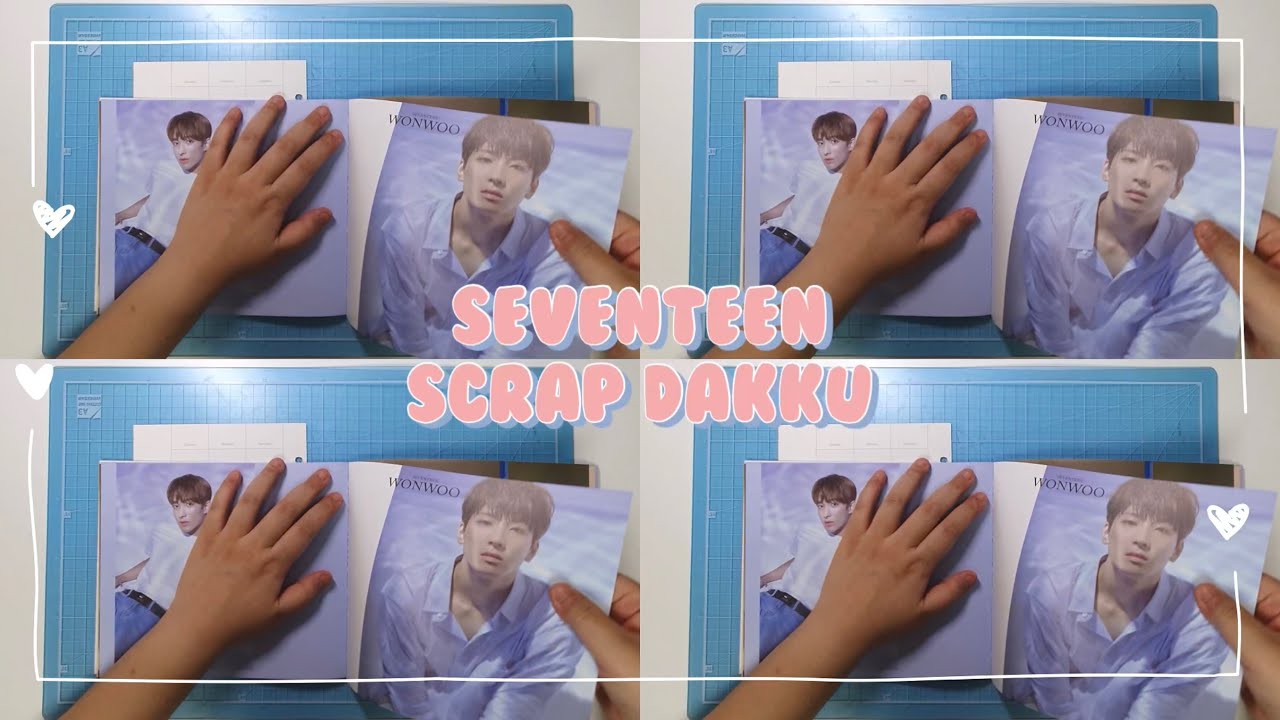 [스크랩다꾸]💎01 세븐틴 언오드 비긴 앨범 스크랩 | 오늘은 원우와 함께❤️ | 세븐틴에게 입덕하게 된 이유 | SVT | An Ode | Begin | CARAT