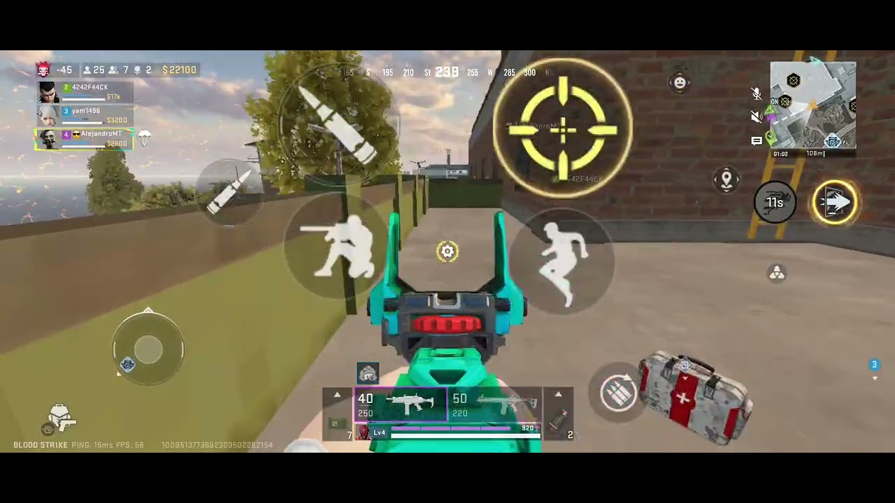 Es el tercer video de blood strike y perdon por qué darme afk