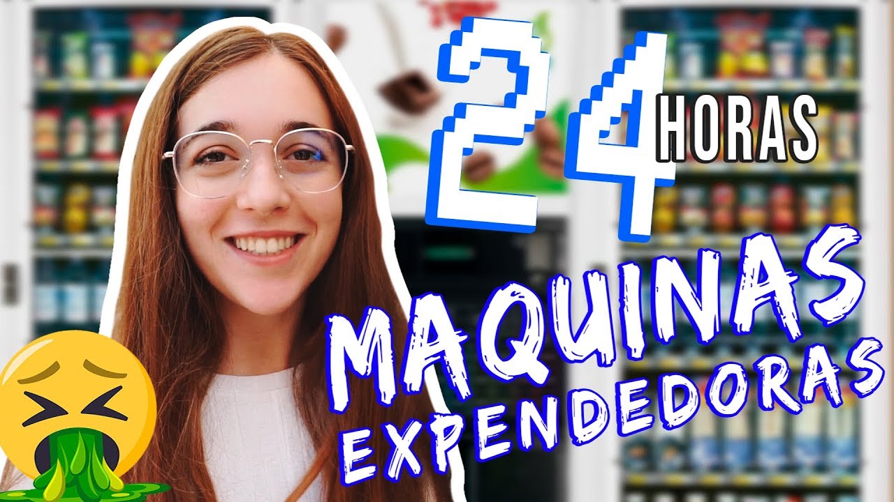 24 HORAS COMIENDO EN MÁQUINAS EXPENDEDORAS | Atrapatusueño