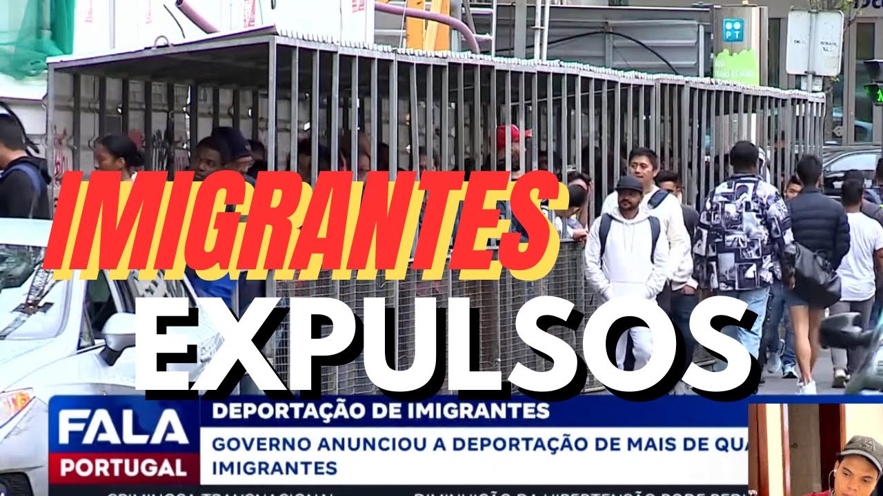 IMIGRANTE REAGINDO IMIGRANTES SENDO DEPORTADOS, PORTUGAL 🇵🇹