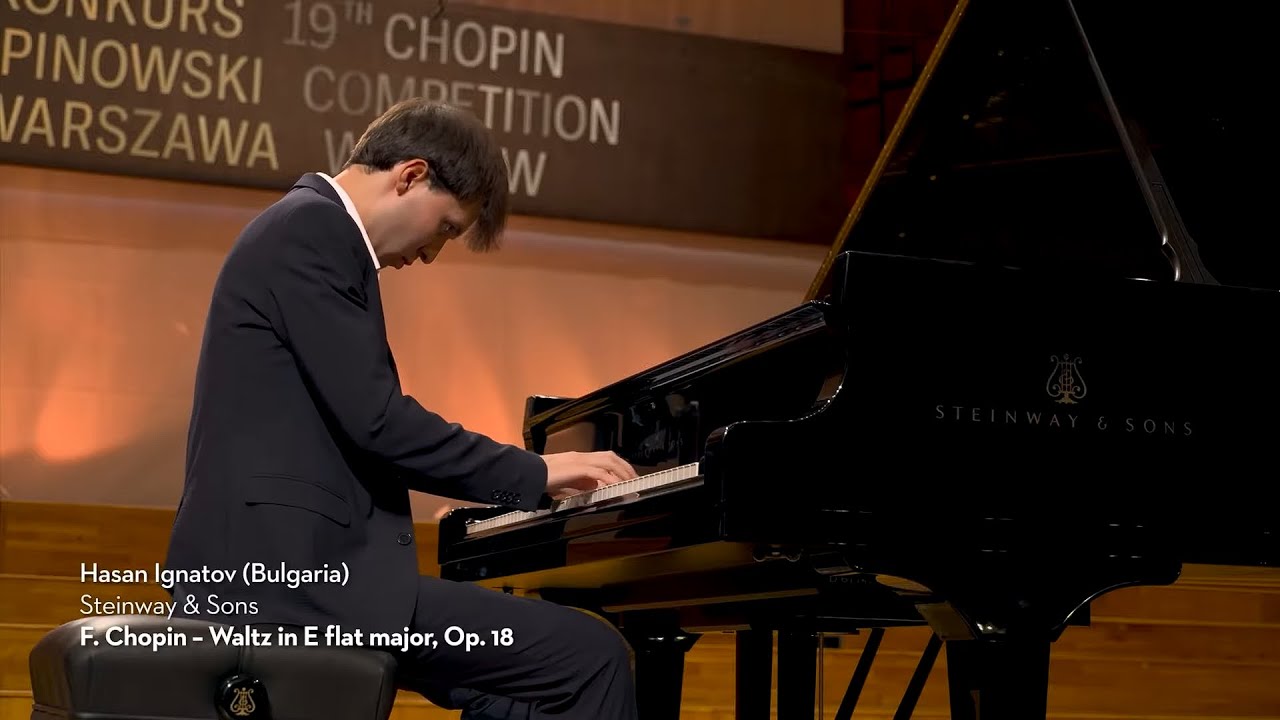 HASSAN IGNATOV - F. Chopin - Waltz in E flat major, Op. 18 (1st Round)
