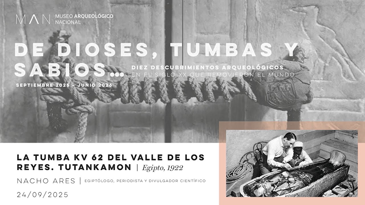 La tumba KV 62 del Valle de los Reyes. Tutankamón