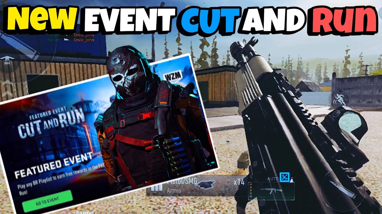 NEW EVENT CUT and RUN in WARZONE Mobile GAMEPLAY | MAX GRAPHICS on S23 ULTRA