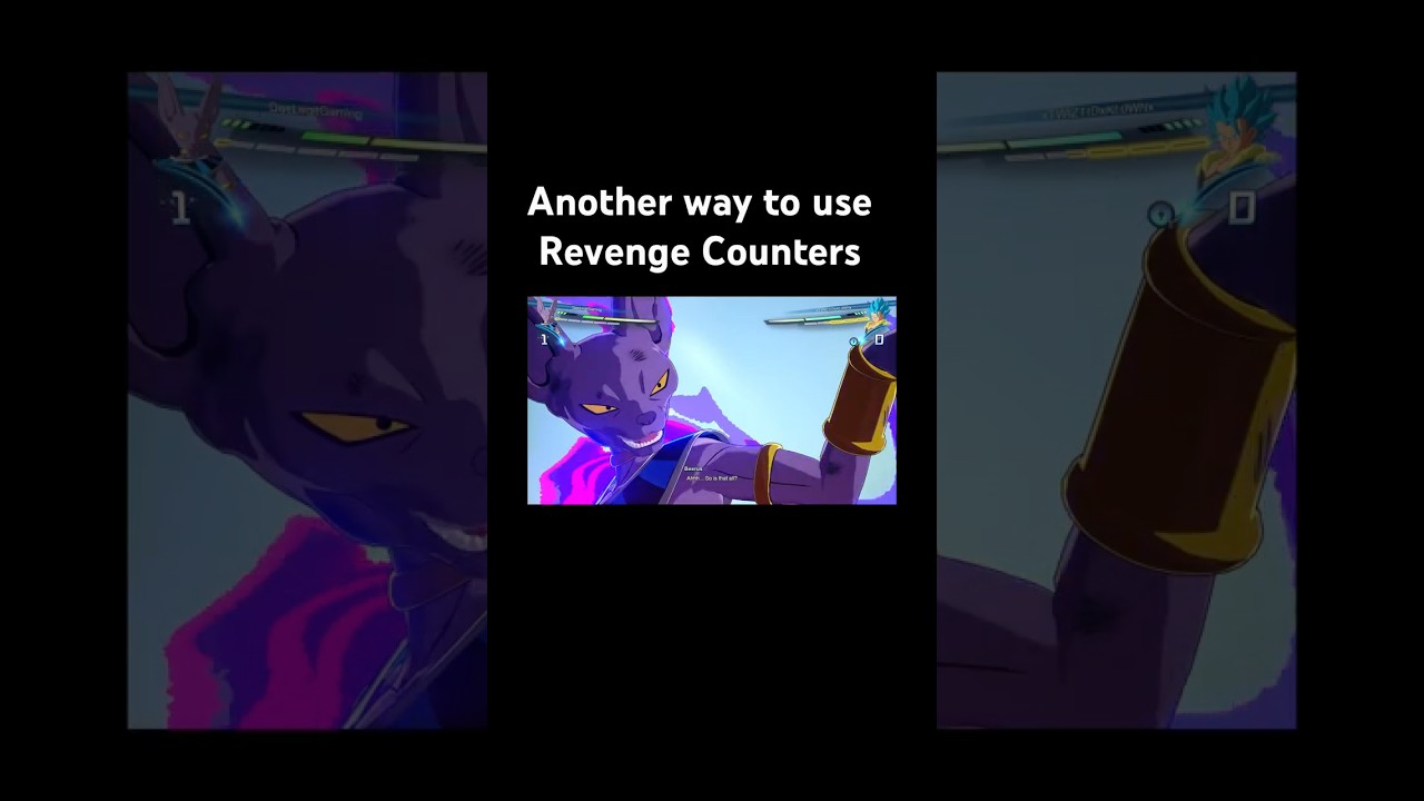Revenge Counter in Dragonball Sparking Zero #dbz #dragonballsuper #shorts