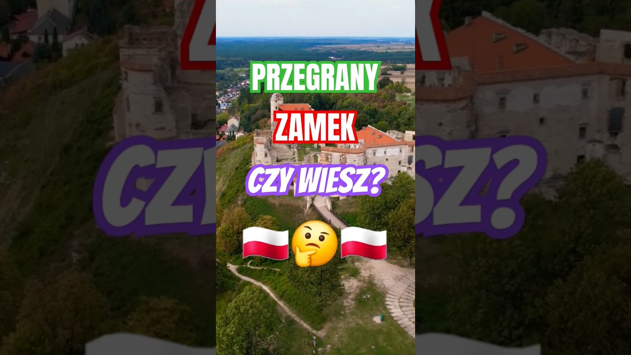 Czy Wiesz? Przegrany Zamek w Janowcu. #ciekawostki #castle #travel #poland #drone