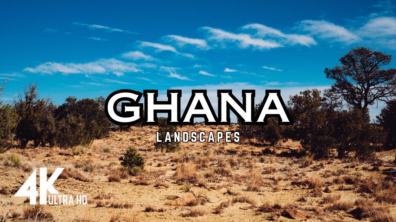 (4K) Breathtaking colorful Nature of Ghana | 1 HOUR NATURE RELAX + MUSIC  | Soothing Relaxation™