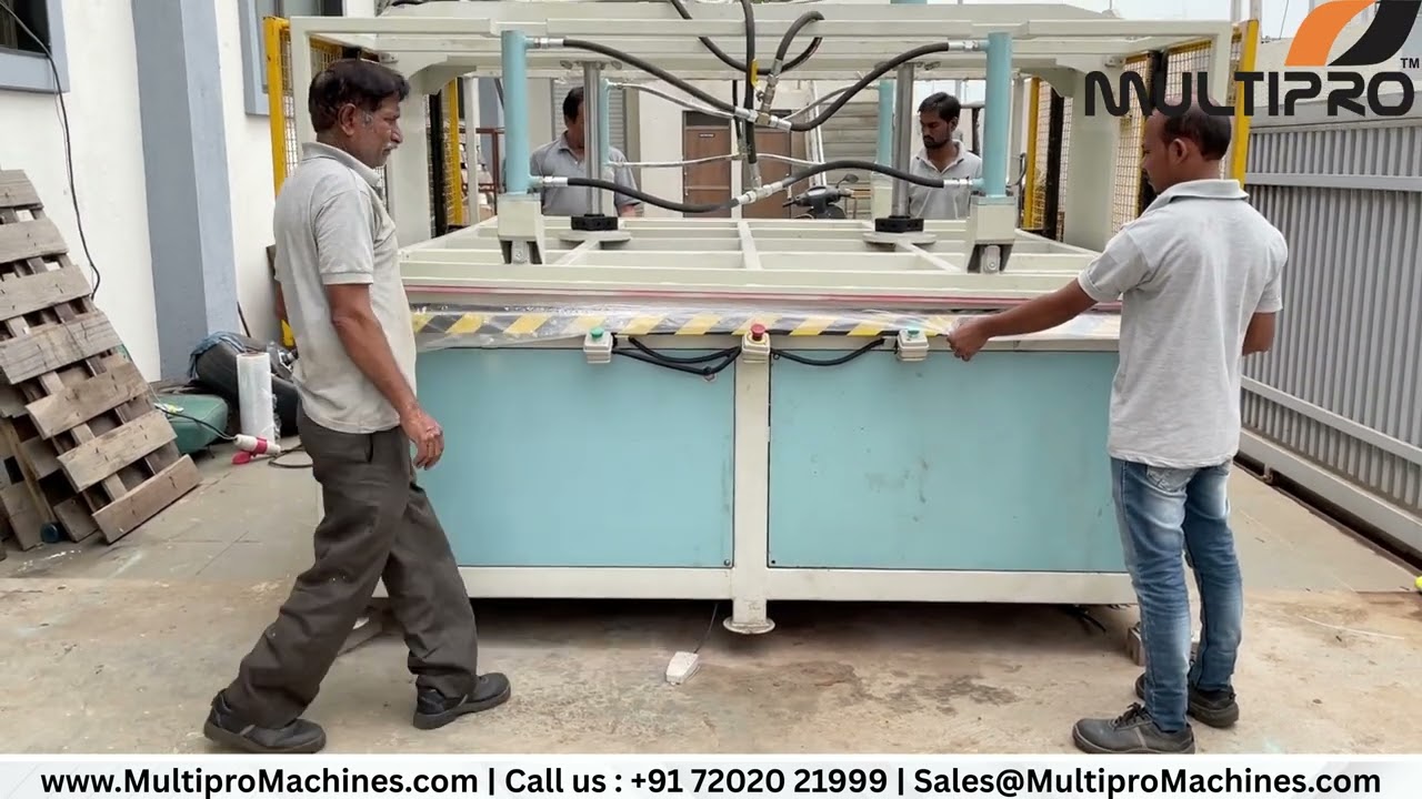 Multipro Hydraulic Mattress Vacuum Packing Machine &ndash; High Compression, Space Saving & Cost Efficient