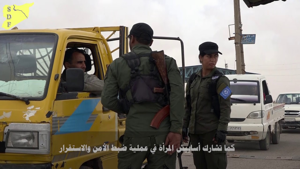 قوى الأمن الداخلي في عين عيسى تعمل على دعم ركائز الأمن
