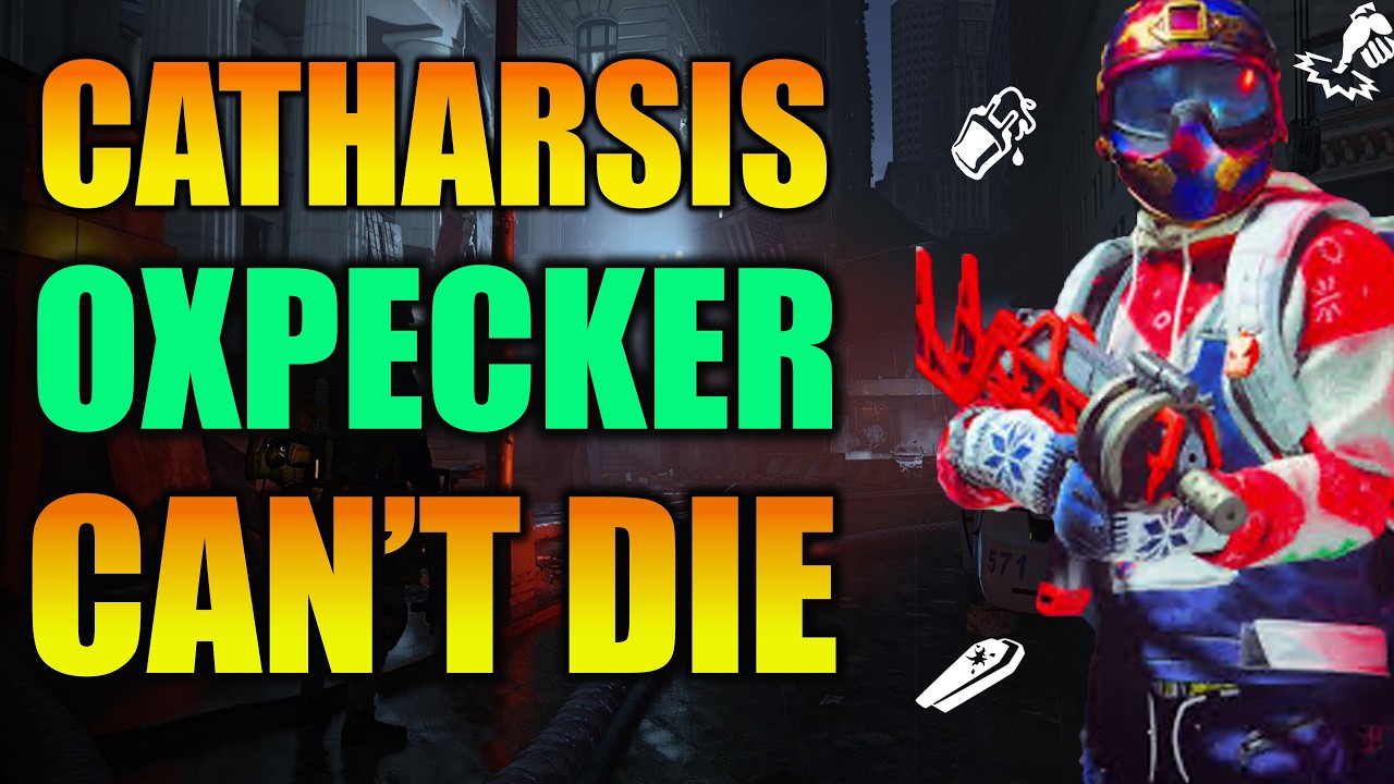 OXPECKER WITH CATHARSIS BREAKS EVERY RULE AND LAW IN THE GAME! FACE TANK WITH ALL RED \ Division 2
