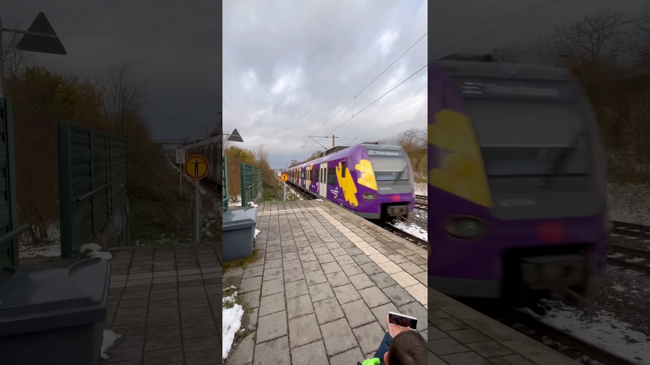 Die neue Lila Karriere und die LGS S-Bahn M&uuml;nchen als S2. @deine_sbahnmuenchen