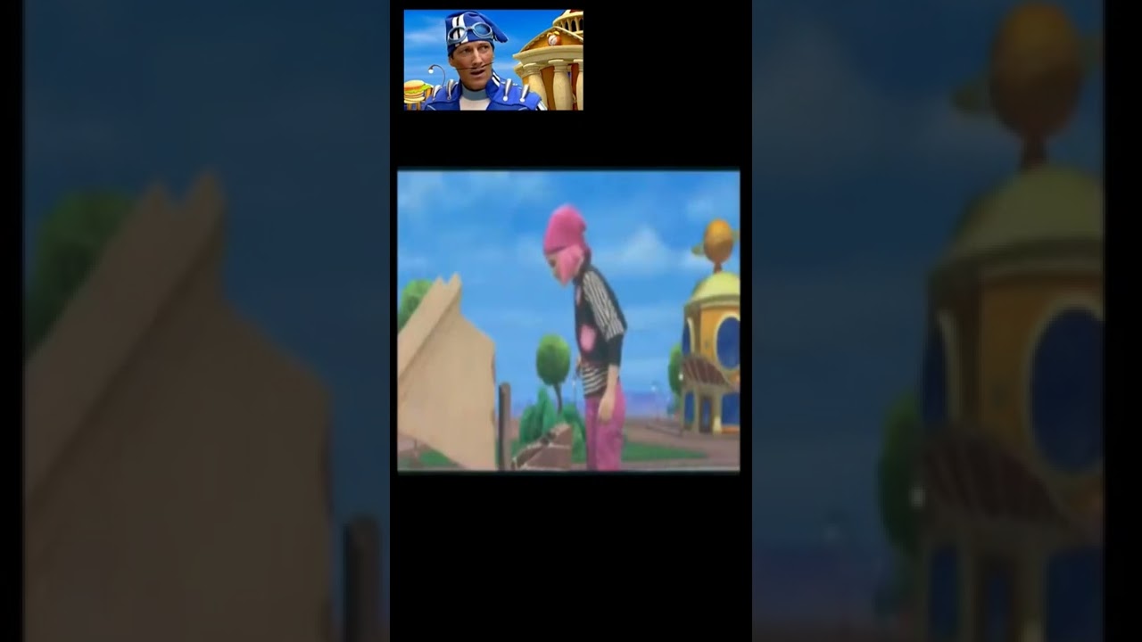&iquest;MALA PALABRA EN LAZY TOWN?