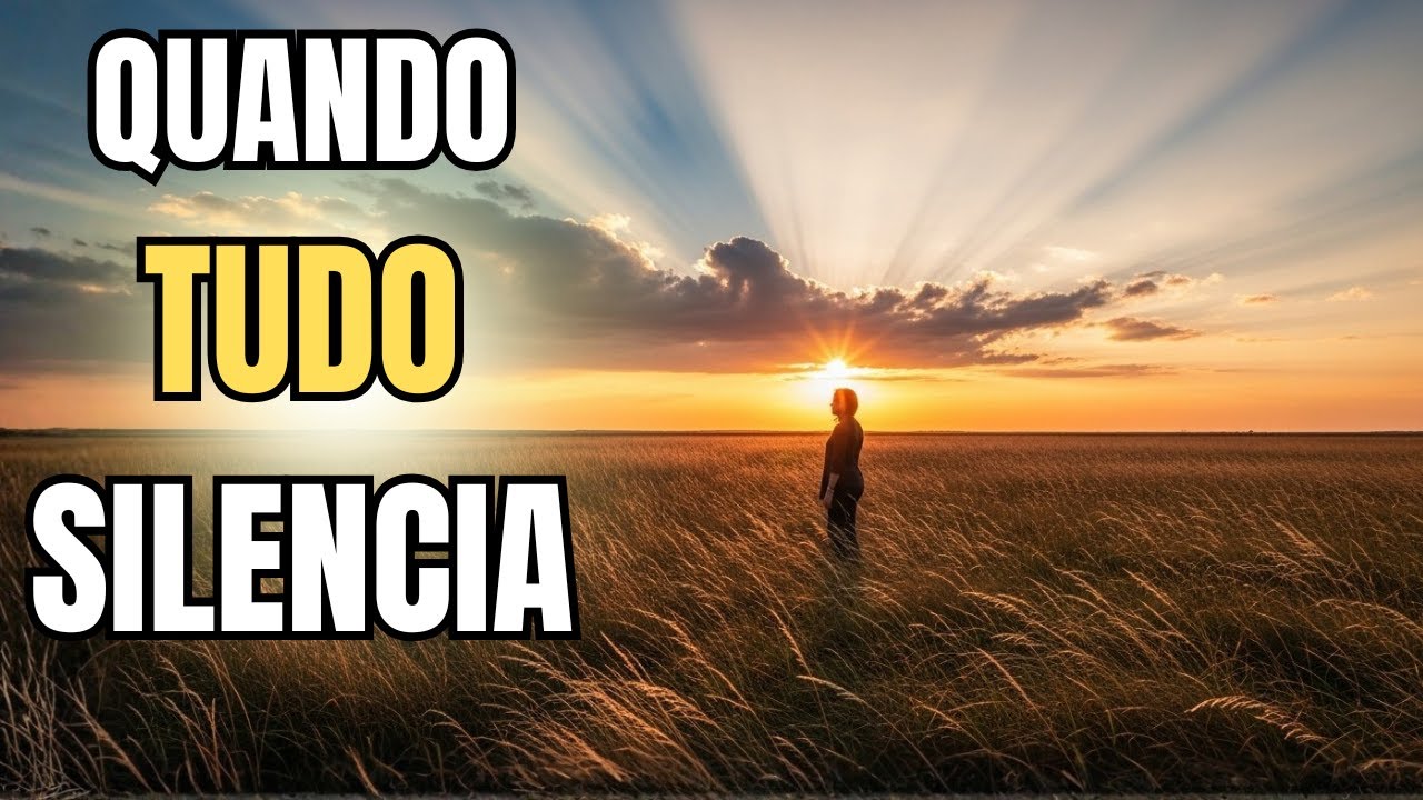 ORE ASSIM QUANDO TUDO PARECE ESTAR EM SILÊNCIO