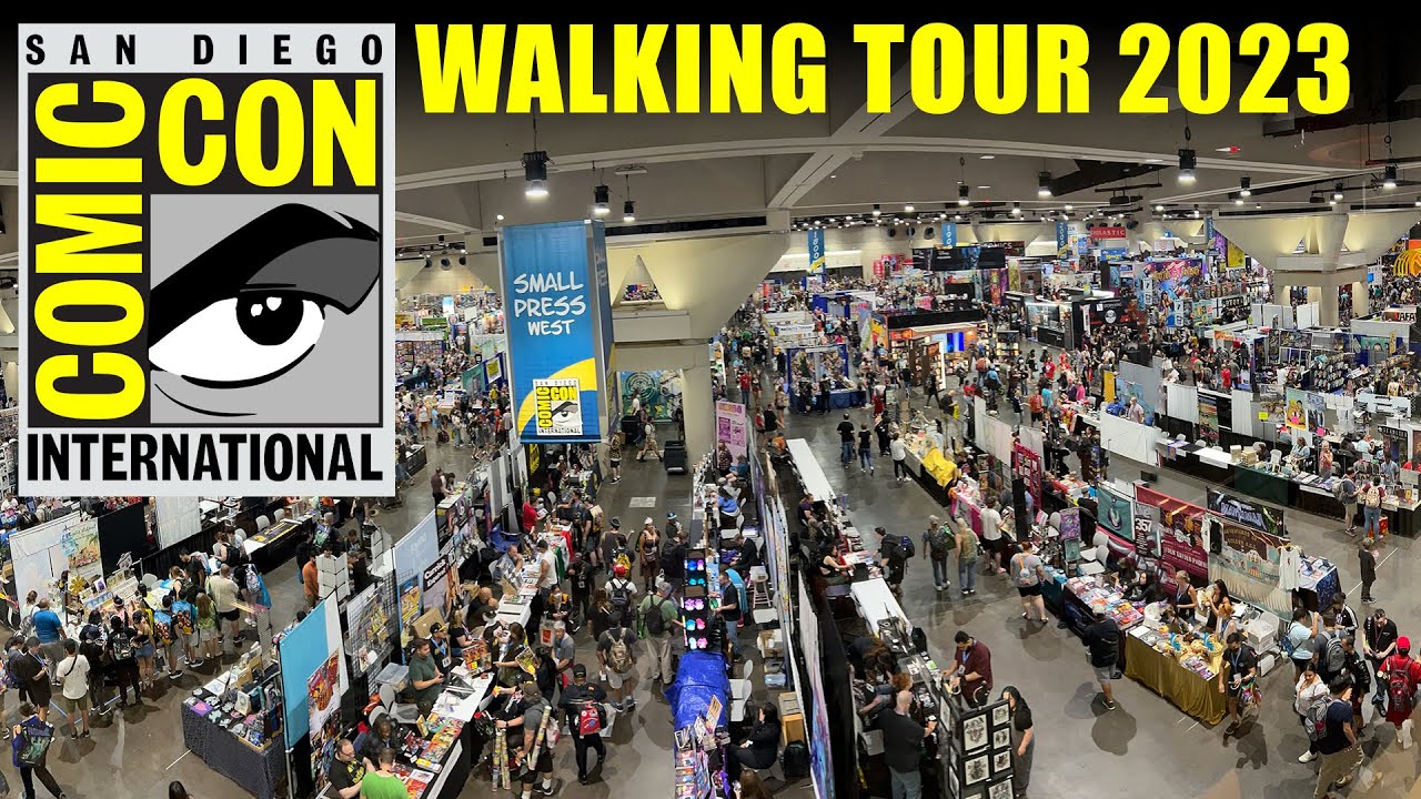 San Diego Comic Con 2023 - Show Floor Walking Tour - SDCC 2023 - Full Walkthrough