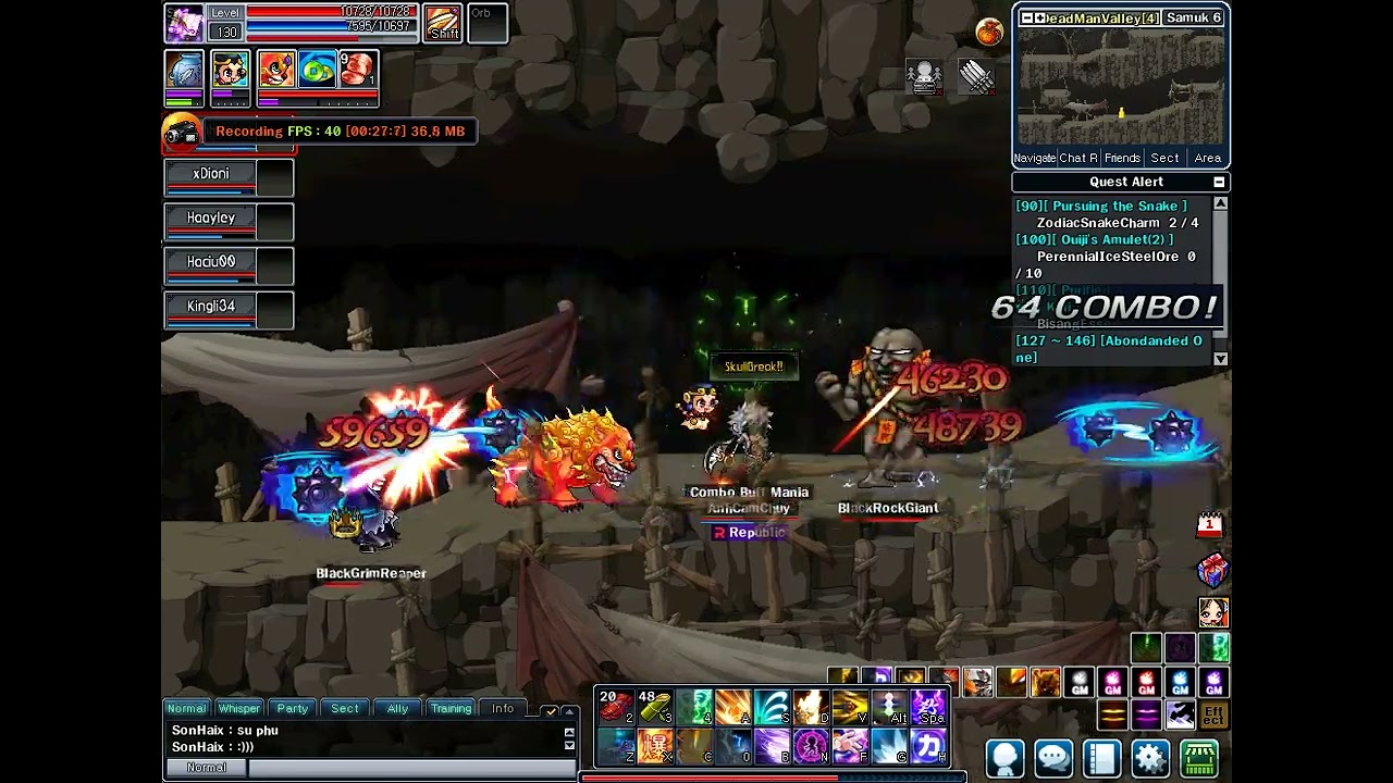 SSO Berserker Class Farming in DMV (Using weapon level 100)