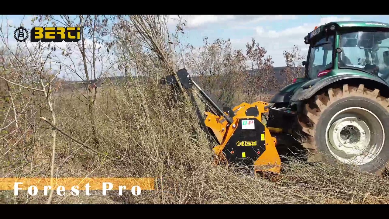 BERTI: Trinciatrice Forestale - Forestal Mulcher FOREST PRO