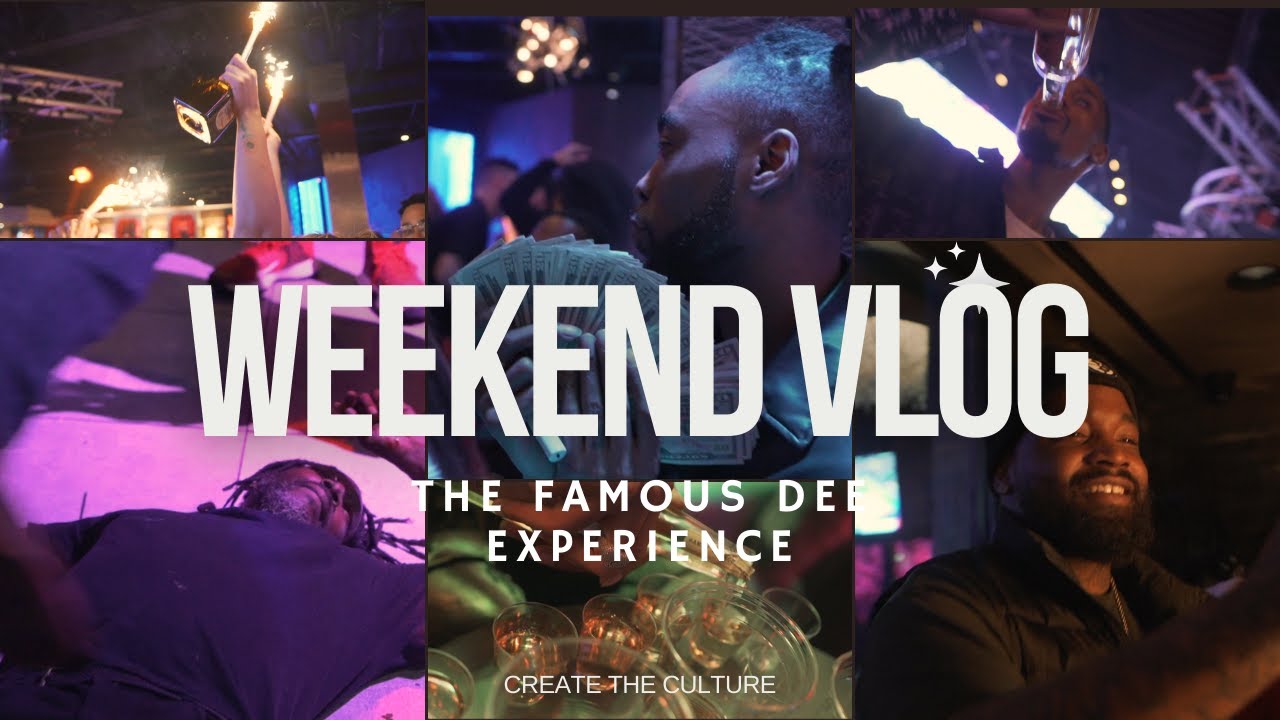 Weekend Vlog in Ohio | MBar w/ Famous Dee & Team Famous (The Famous Dee Experience)