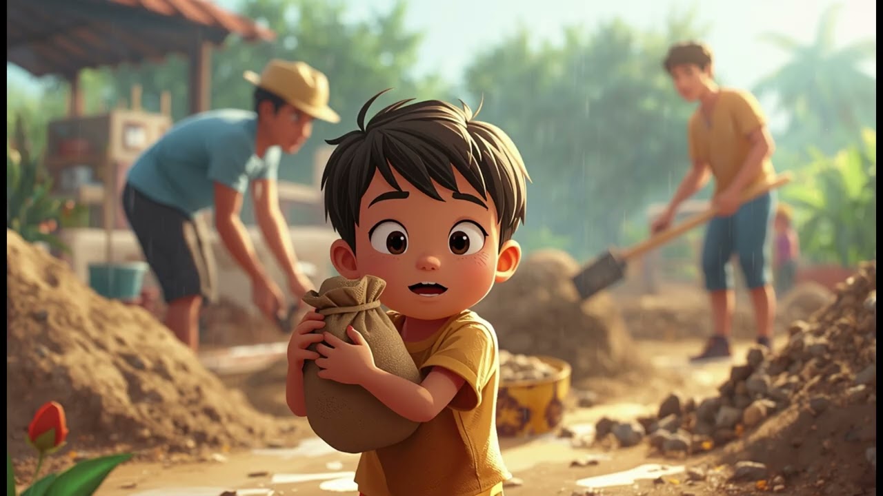 Bedtime Story for kids: The Day the Rain Forgot to Stop