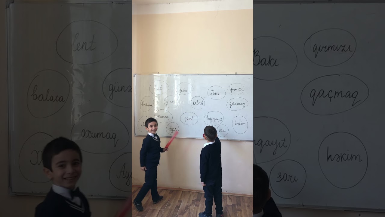 Azərbaycan dili dərsində maraqlı oyun-1a sinfi