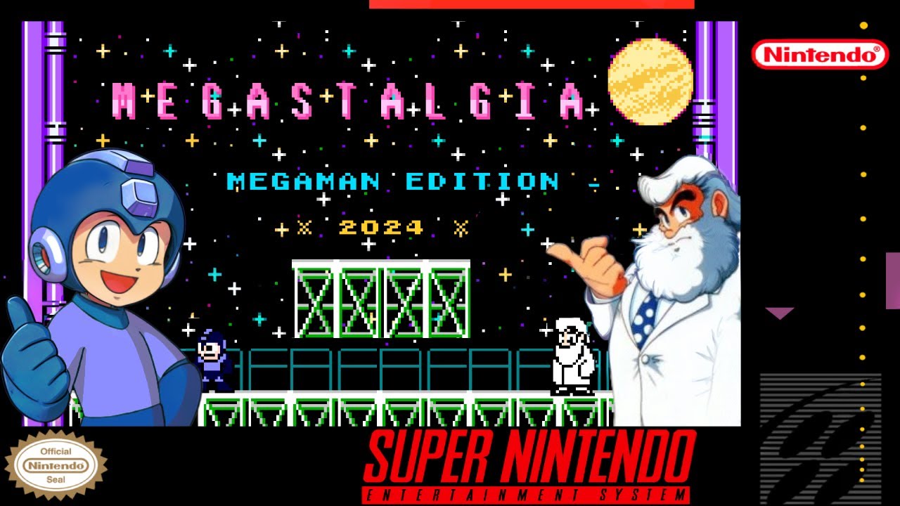 Megastalgia Mega Man Edition - Hack of Super Mario World [SNES]