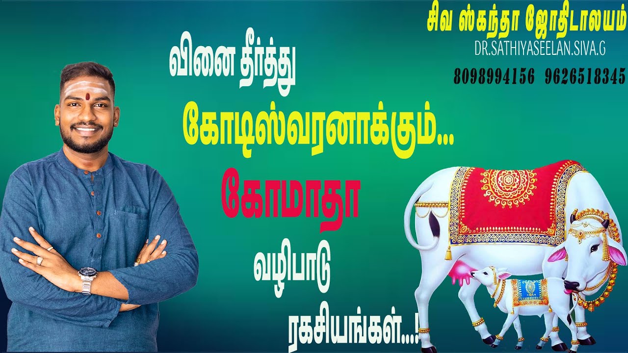 வினை தீர்த்து  கோடிஸ்வரனாக்கும் கோமாதா வழிபாடு ரகசியங்கள்..!