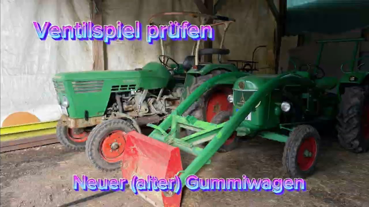 Deutz 4006 Ventilspiel prüfen , wie schlimm ist es wirklich ?  #deutz #diy #farming #traktor