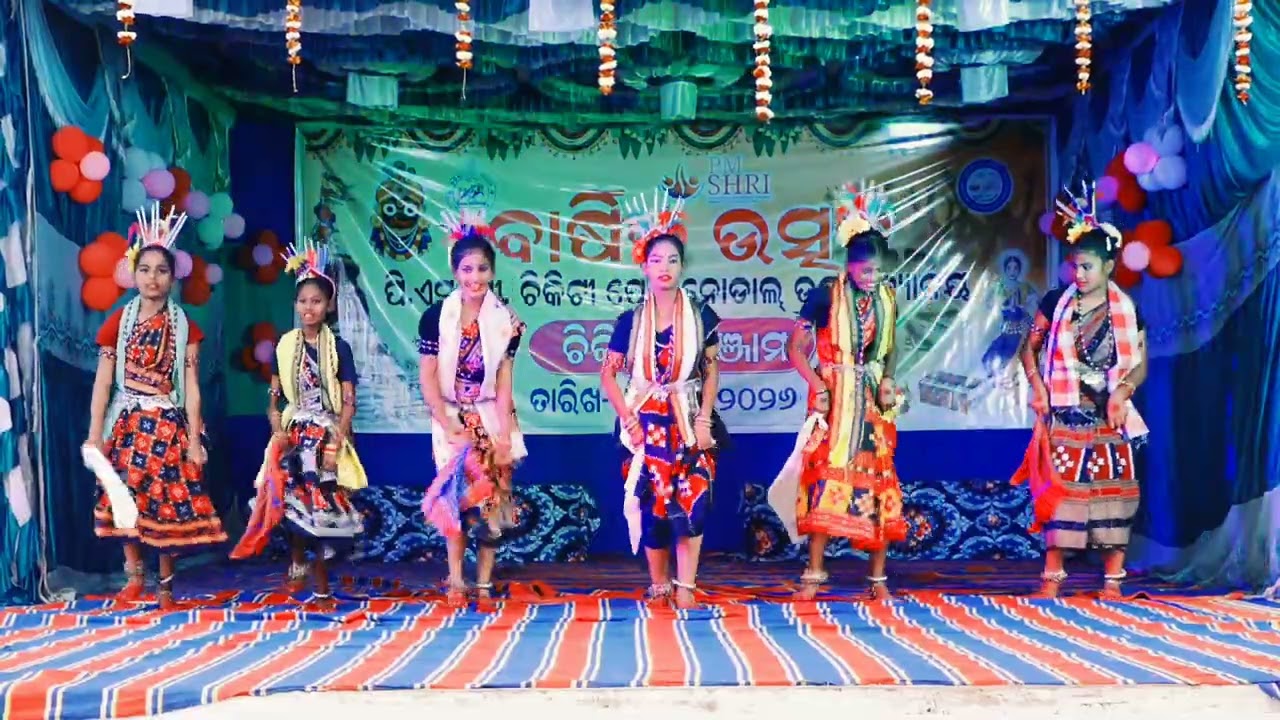 SAMBALPURI FOLK DANCE REMIX, ANNUAL FUNCTION #PM SHRI CHIKITIPENTHO NODAL HIGH SCHOOL #CHIKITIPENTHO