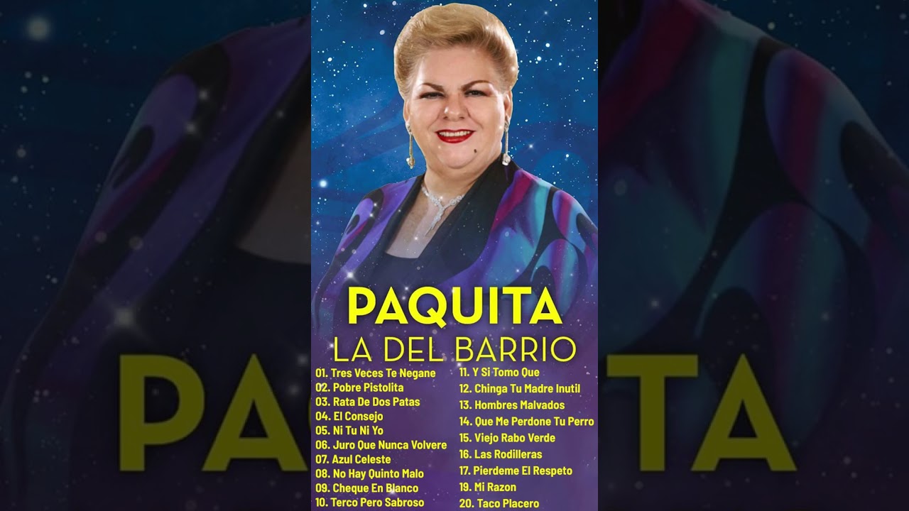 Paquita La Del Barrio - Azul Celeste  