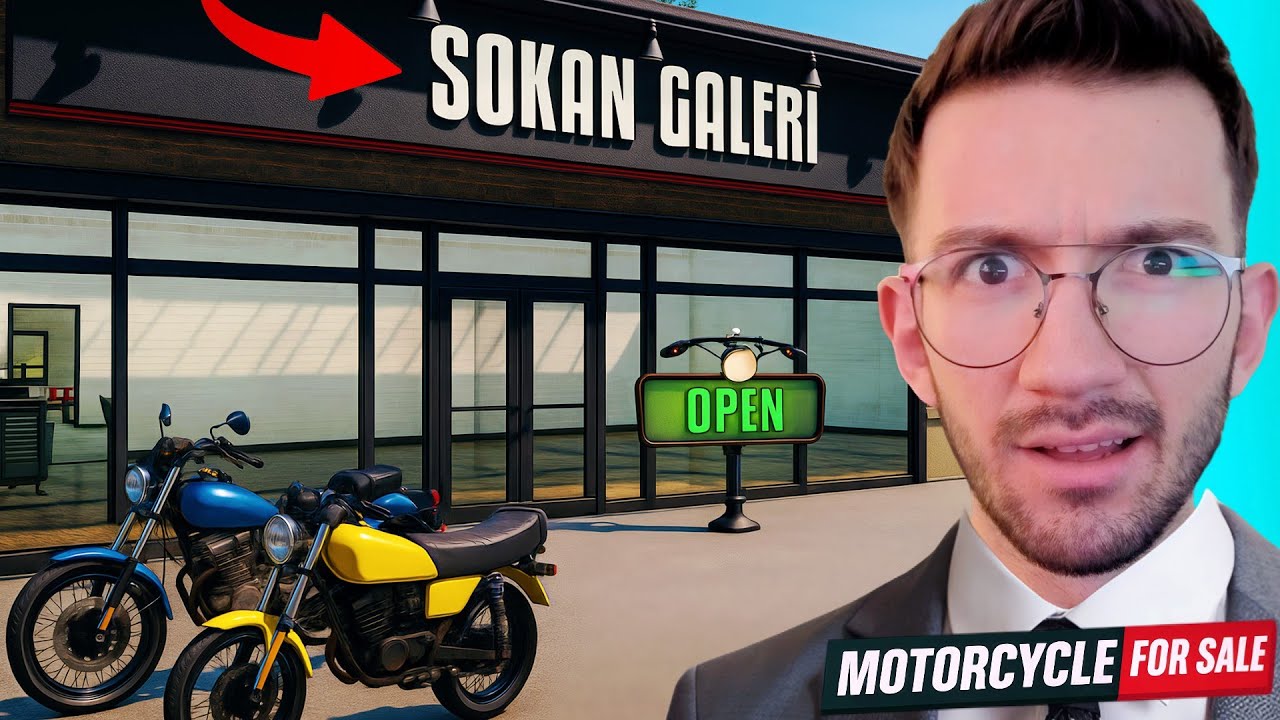 Yeni Motor Galeri Dükkanı Açtım !! | MOTORCYCLE FOR SALE