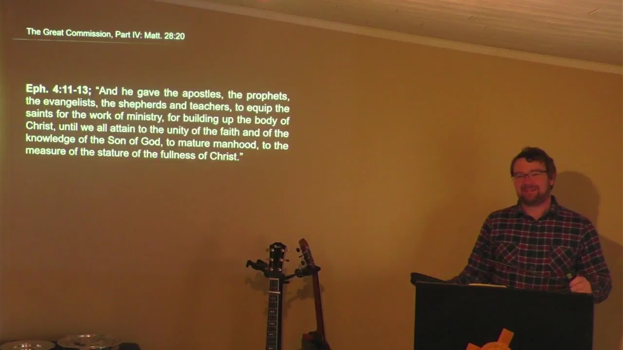 The Great Commission, Part IV: Matthew 28:19-20